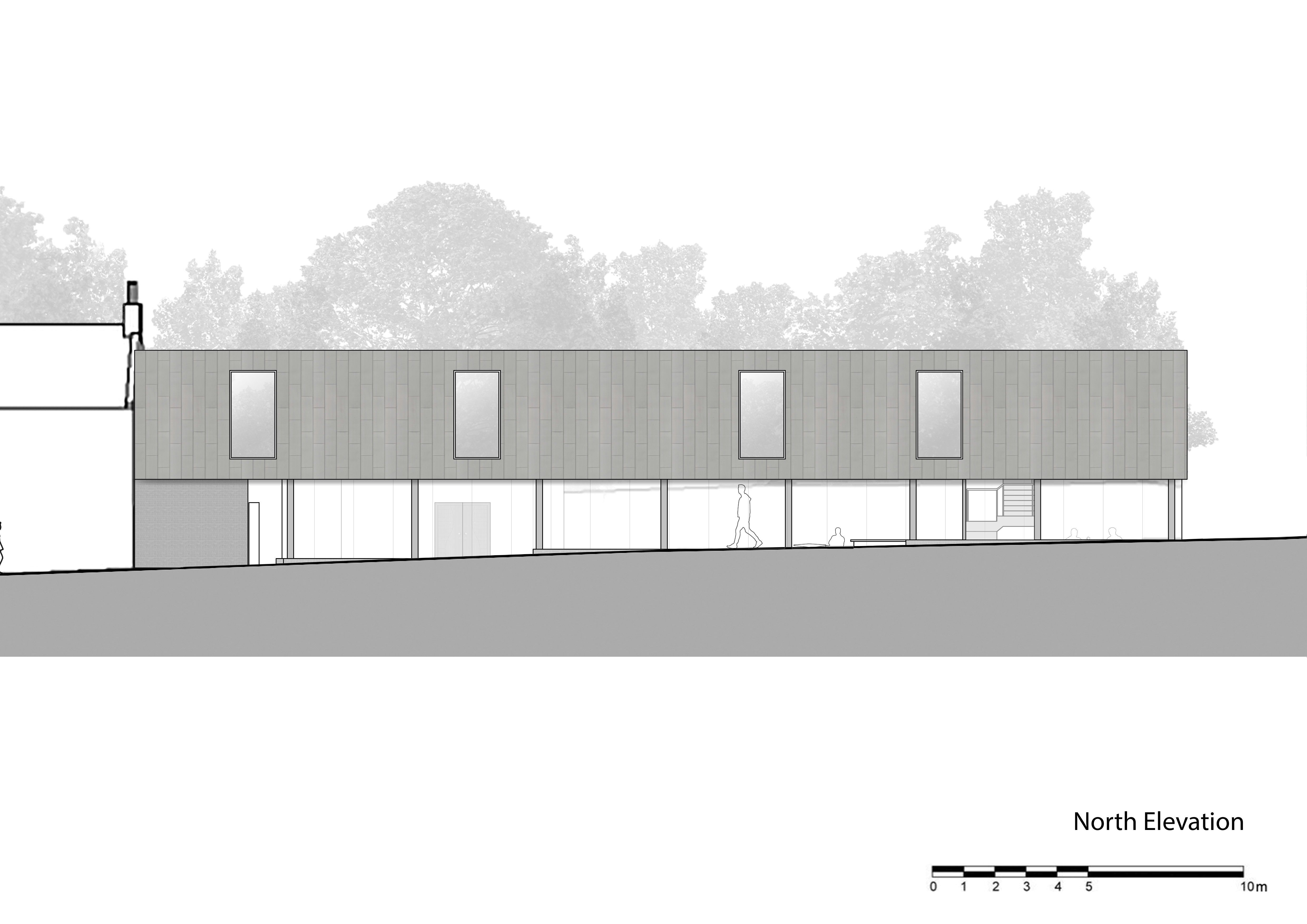 Relax Hub North Elevation